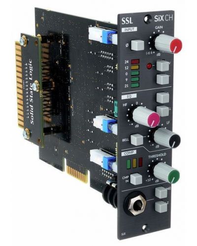 Μονάδα ελέγχου Solid State Logic - 500 Series SiX Channel,ασημί - 2