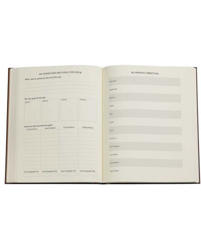 Ημερολόγιο-σημειωματάριο Paperblanks Arabica - 18 х 23 cm, 112 φύλλα, 2024 - 3