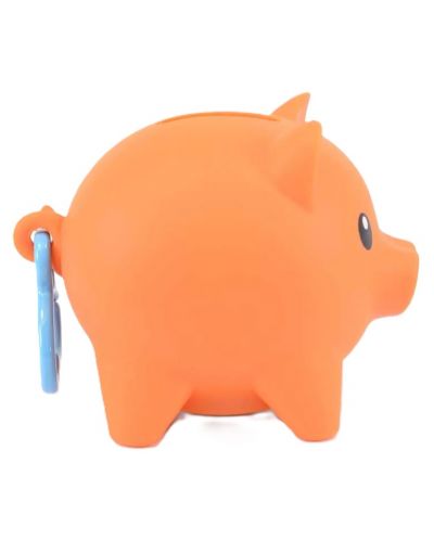 Κουμπαράς Boti Pocket Money Piggies - Πορτοκαλί, με αξεσουάρ. - 4