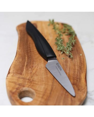 Κεραμικό μαχαίρι για ξεφλούδισμα KYOCERA - SHIN, 7,5 cm, μαύρο - 5