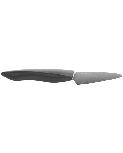 Κεραμικό μαχαίρι για ξεφλούδισμα KYOCERA - SHIN, 7,5 cm, μαύρο - 1