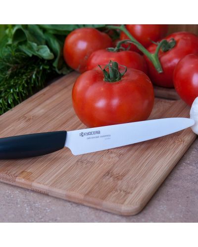 Κεραμικό μαχαίρι ντομάτας KYOCERA - 12,5 cm,  λευκή λάμα - 6