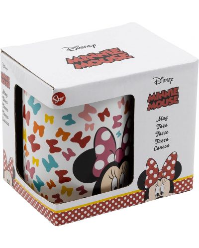 Κεραμική κούπα  Stor Minnie Mouse - So Edgy Bows, 325 ml - 3