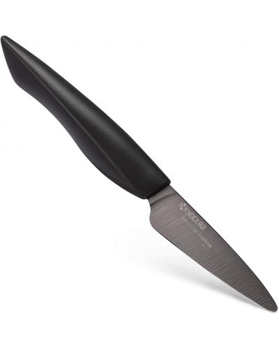 Κεραμικό μαχαίρι για ξεφλούδισμα KYOCERA - SHIN, 7,5 cm, μαύρο - 2