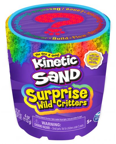 Κινητική άμμος Kinetic Sand Wild Critters - Με έκπληξη - 1