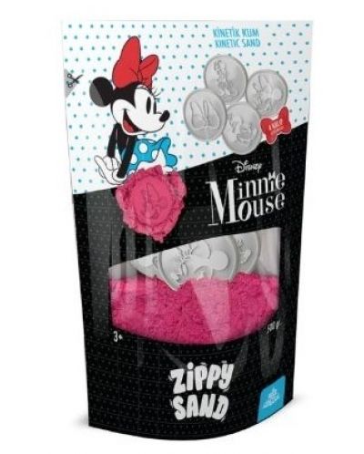 Kινητική άμμο Red Castle - Minnie Mouse, ροζ, 500 g - 1