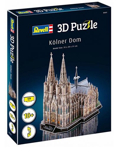 Παζλ 3D Revell - Καθεδρικός Ναός Κολωνίας - 2