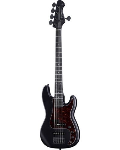 Κιθάρα Harley Benton - PJ-5 SBK Deluxe Series, Bass, Black - 1