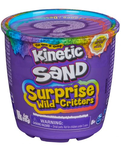 Κινητική άμμος Kinetic Sand Wild Critters - Με έκπληξη, μπλε - 1