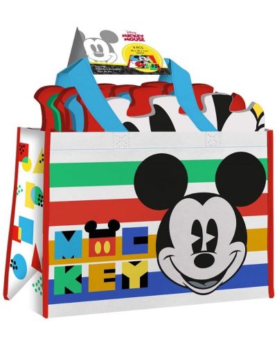Χαλάκι παιχνιδιού με τσάντα Kids Euroswan - Mickey ,9 αντικείμενα - 2