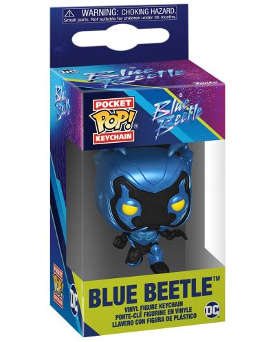 Μπρελόκ Funko Pocket POP! DC Comics: Blue Beetle - Blue Beetle - 2