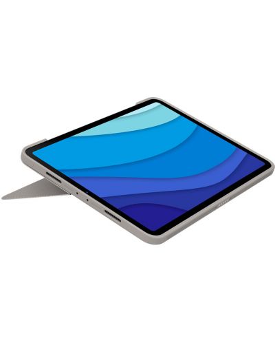 Πληκτρολόγιο Logitech - Combo Touch, iPad Pro 11" 1st, 2nd, 3rd gen, Sand - 4