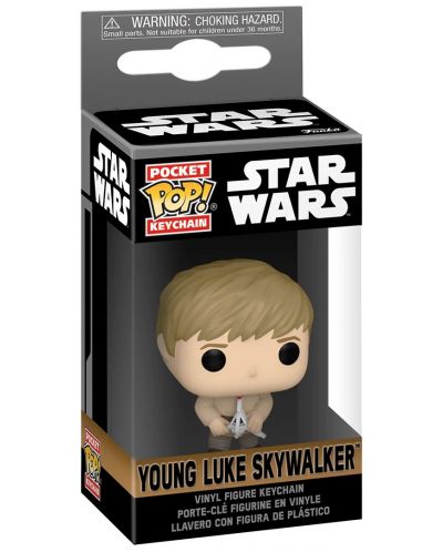 Μπρελόκ Funko Pocket POP! Movies: Star Wars - Young Luke Skywalker - 2