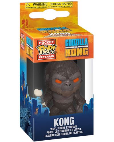 Μπρελόκ Funko Pocket POP Movies: Godzilla vs Kong - King Kong with Axe - 2