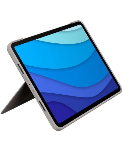 Πληκτρολόγιο Logitech - Combo Touch, iPad Pro 11" 1st, 2nd, 3rd gen, Sand - 3