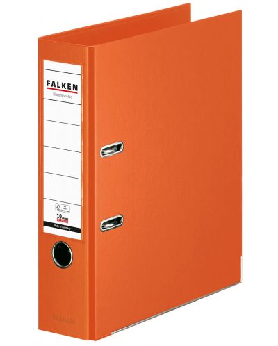 Ντοσιέ Falken - 8 cm, πορτοκαλί - 1