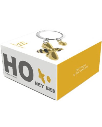 Μπρελόκ  Metalmorphose - Bee & Honey - 2