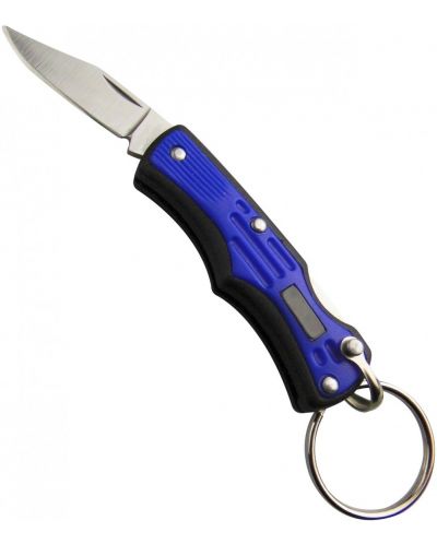 Πτυσσόμενο μαχαίρι - μπρελόκ Ace Camp - Folding Knife III, μπλε - 1