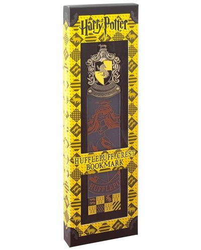 Διαχωριστικό βιβλίων The Noble Collection Movies: Harry Potter - Hufflepuff - 3