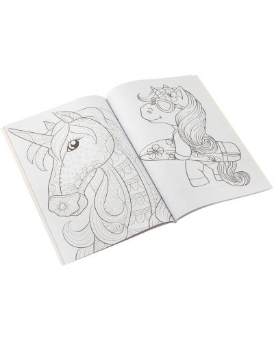 Βιβλίο ζωγραφικής και δραστηριότητας Grafix Unicorn - 3