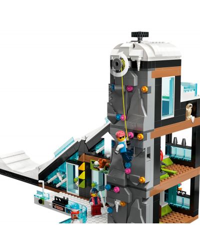 Κατασκευαστής LEGO City - Χιονοδρομικό και αναρριχητικό κέντρο (60366) - 5