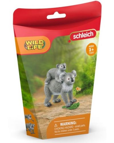 Σετ φιγούρες Schleich Wild Life - Μαμά κοάλα με μωρό - 2