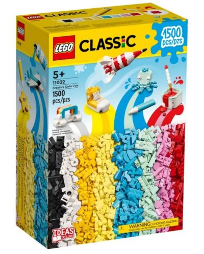 Κατασκευαστής LEGO Classic - Creative building set with colored bricks (11032) - 1