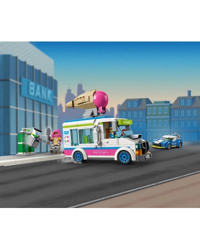 Κατασκευαστής Lego City - Αστυνομική καταδίωξη με φορτηγό παγωτού (60314) - 6