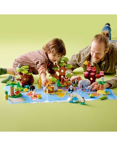 Κατασκευή Lego Duplo - Άγρια ζώα από όλο τον κόσμο (10975) - 4