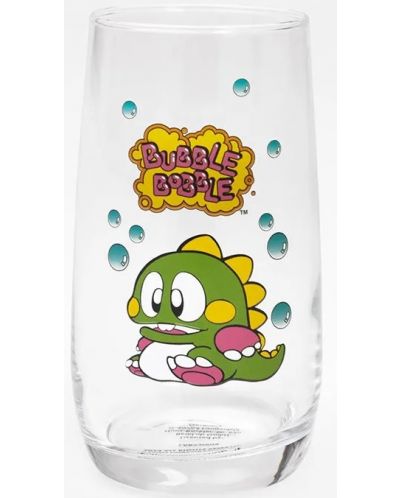 Σετ ποτήρια νερού  ItemLab Games: Bubble Bobble - Bub and Bob - 3