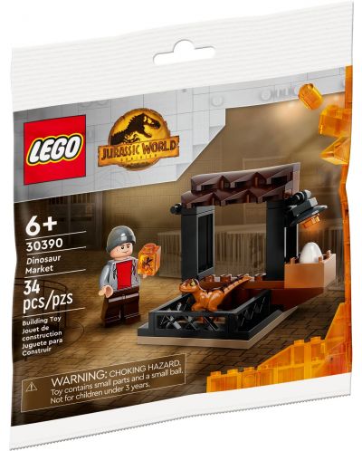 Κατασκευαστής LEGO Jurassic World - Αγορά δεινοσαύρων(30390) - 1