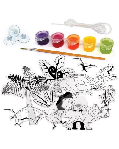 Σετ DinosArt - Χρωματίστε τα ειδώλια των δεινοσαύρων - 3