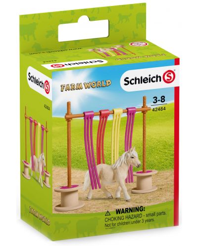 Σετ Schleich Farm World Horses - Πόνυ με αυλαία - 2