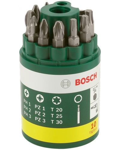 Σετ μύτες κατσαβιδιού  Bosch - 10 τεμάχια - 2