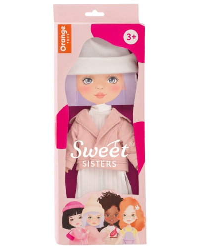 Σετ ρούχων κούκλας Orange Toys Sweet Sisters - Ροζ μπουφάν - 1