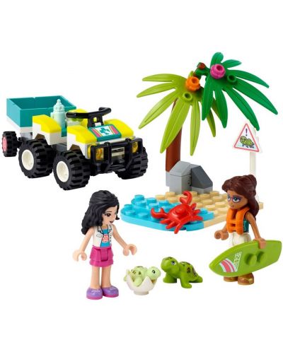 Κατασκευαστής LEGO Friends - Προστασία χελώνας (41697) - 3