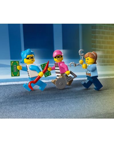 Κατασκευαστής Lego City - Αστυνομική καταδίωξη με φορτηγό παγωτού (60314) - 5