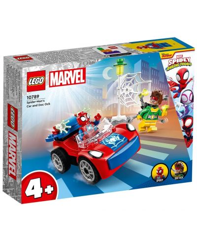 Κατασκευαστής LEGO Marvel Super Heroes -Ο Ντοκ Οκ και το αυτοκίνητο του Spider-Man (10789) - 1