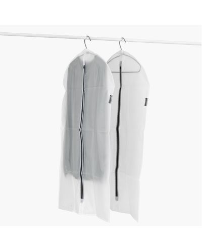 Σετ 2 θήκες ρούχων Brabantia - 60 x 100 cm, Transparent/Grey - 3