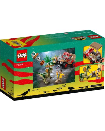 Κατασκευαστής LEGO Jurassic World - Ενέδρα Διλοφώσαυρου (76958) - 2