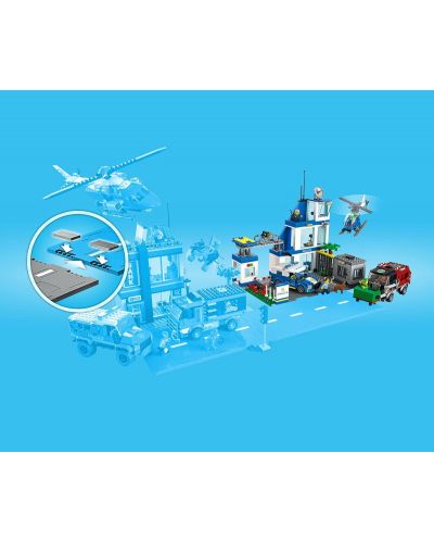 Κατασκευαστής Lego City - Αστυνομικό Τμήμα (60316) - 4