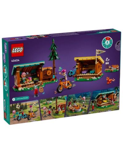 Κατασκευαστής LEGO Friends - Κατασκήνωση περιπέτειας Άνετοι ξενώνες (42624) - 2