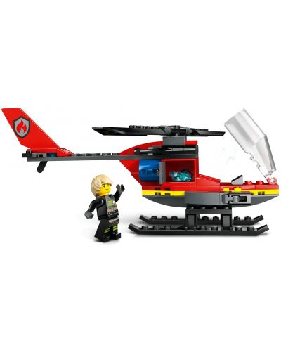 Κατασκευαστής LEGO City - Πυροσβεστικό ελικόπτερο διάσωσης(60411) - 5
