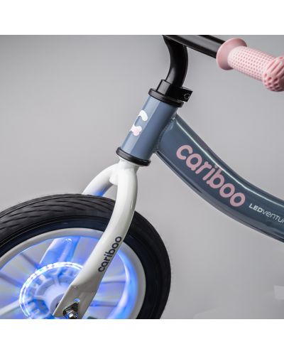 Ποδήλατο ισορροπίας Cariboo - LEDventure, μπλε/ροζ - 7
