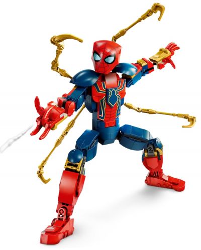 Κατασκευαστής LEGO Marvel Super Heroes - Spiderman με σιδερένια πανοπλία(76298) - 4