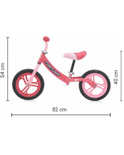 Ποδήλατο ισορροπίας Lorelli - Fortuna  Air,με φωτιζόμενες ζάντες,ροζ - 7