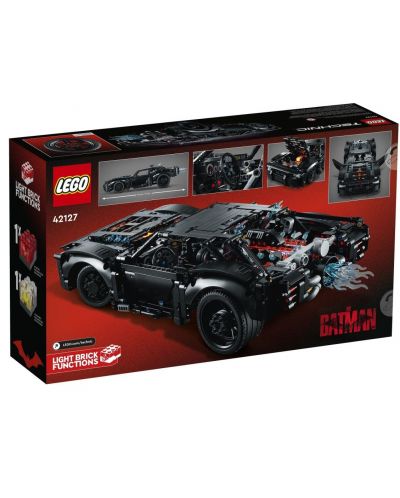 Κατασκευαστής Lego Thе Batman - Μπατμομπίλ (42127) - 2