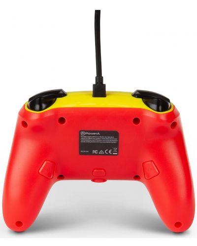 Controller PowerA - Enhanced,ενσύρματο, για Nintendo Switch, Pokemon: Pikachu Pop Art - 3
