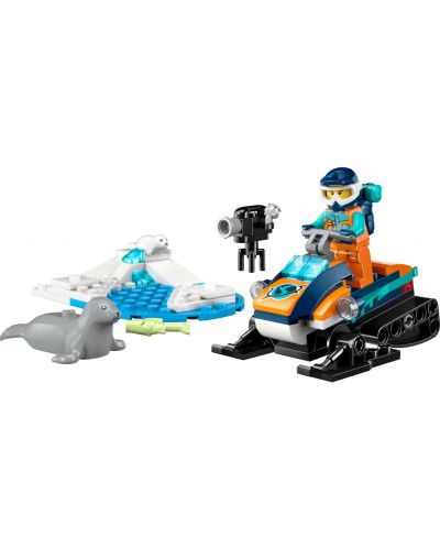 Κατασκευαστής LEGO City - Snowmobile, Arctic Explorer (60376) - 4