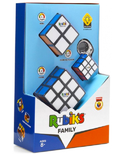 Σετ λογικών παιχνιδιών Rubik's Family Pack - 1
